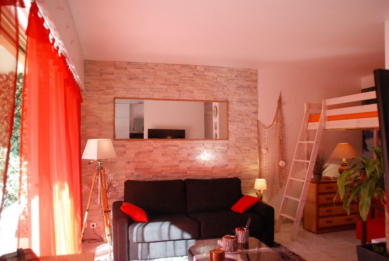 Studio - Juan Les Pins - Proximite Plages アンティーブ エクステリア 写真